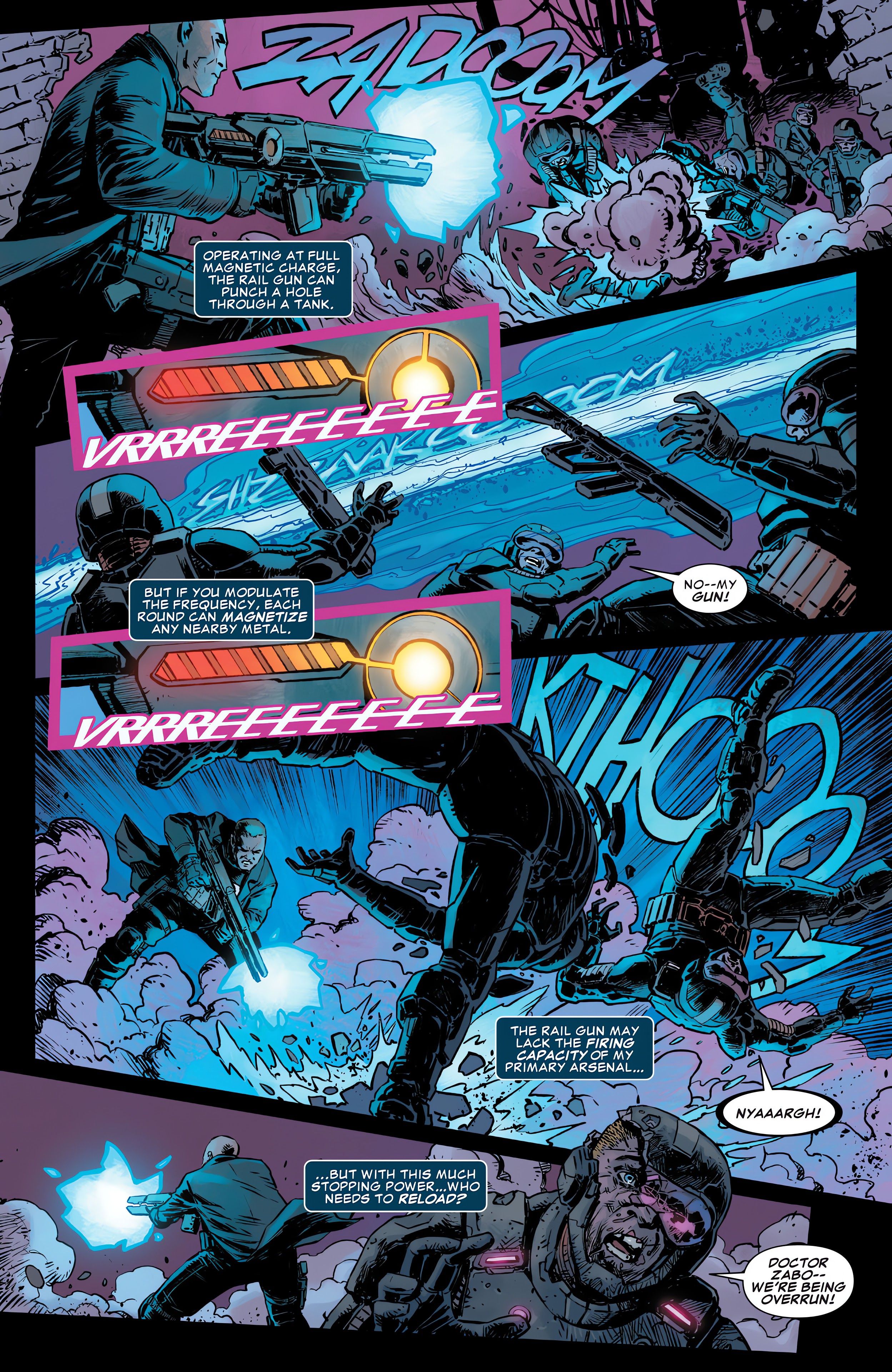 Punisher #1 - Joe Garrison&rsquo;s Hi-Tech Weaponry
