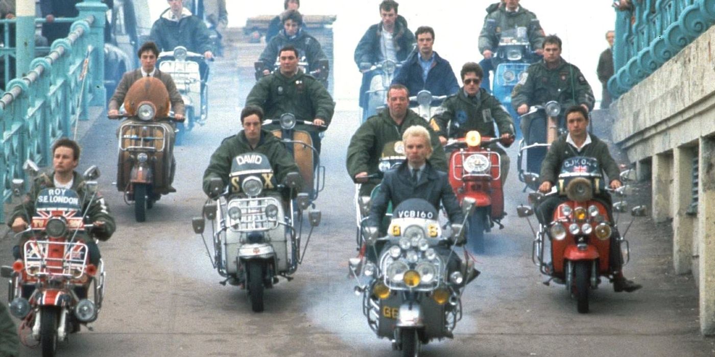 Mods ride into Brighton in Quadrophenia