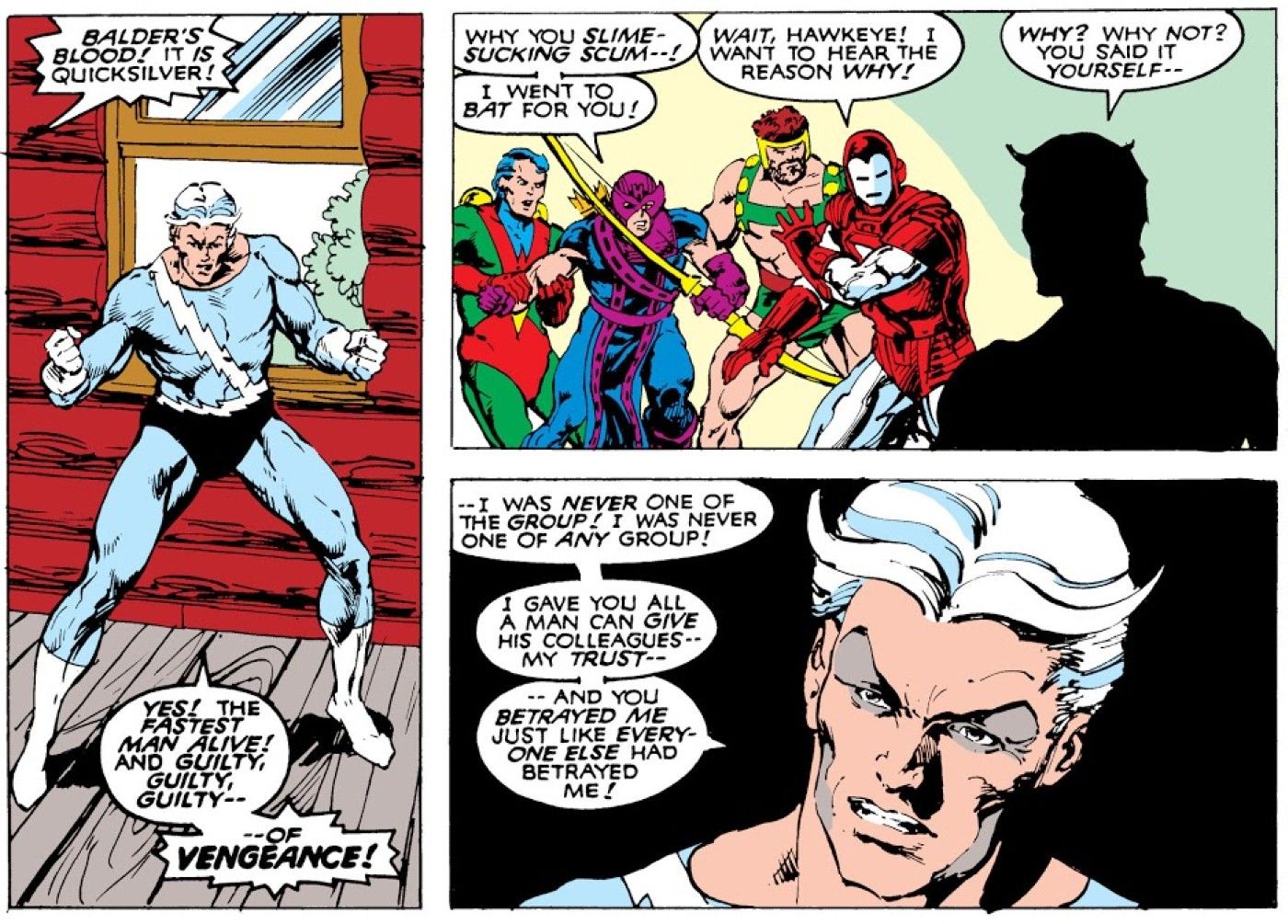 quicksilver betrays the avengers
