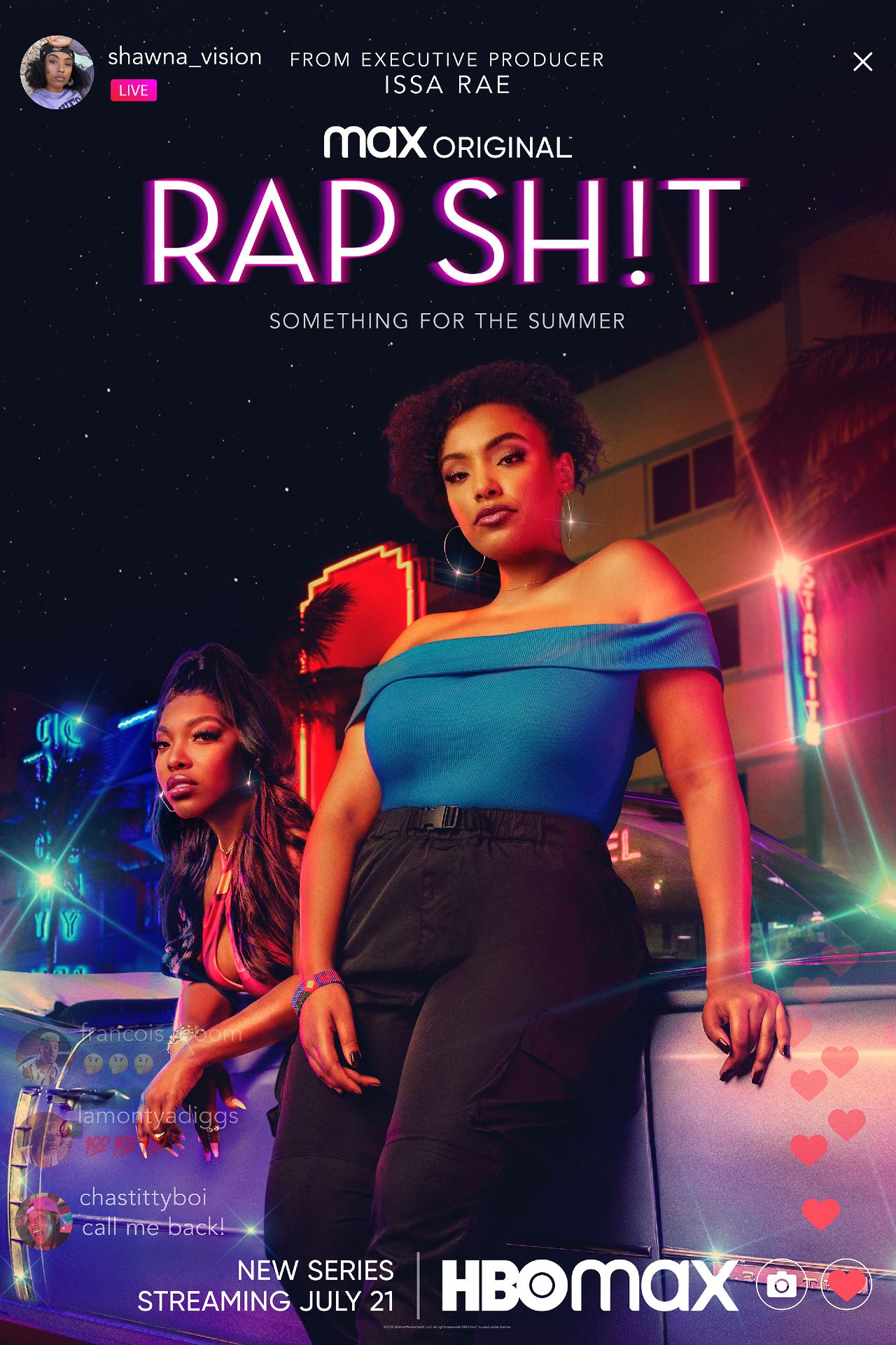 Rapsht Max TV Series Poster