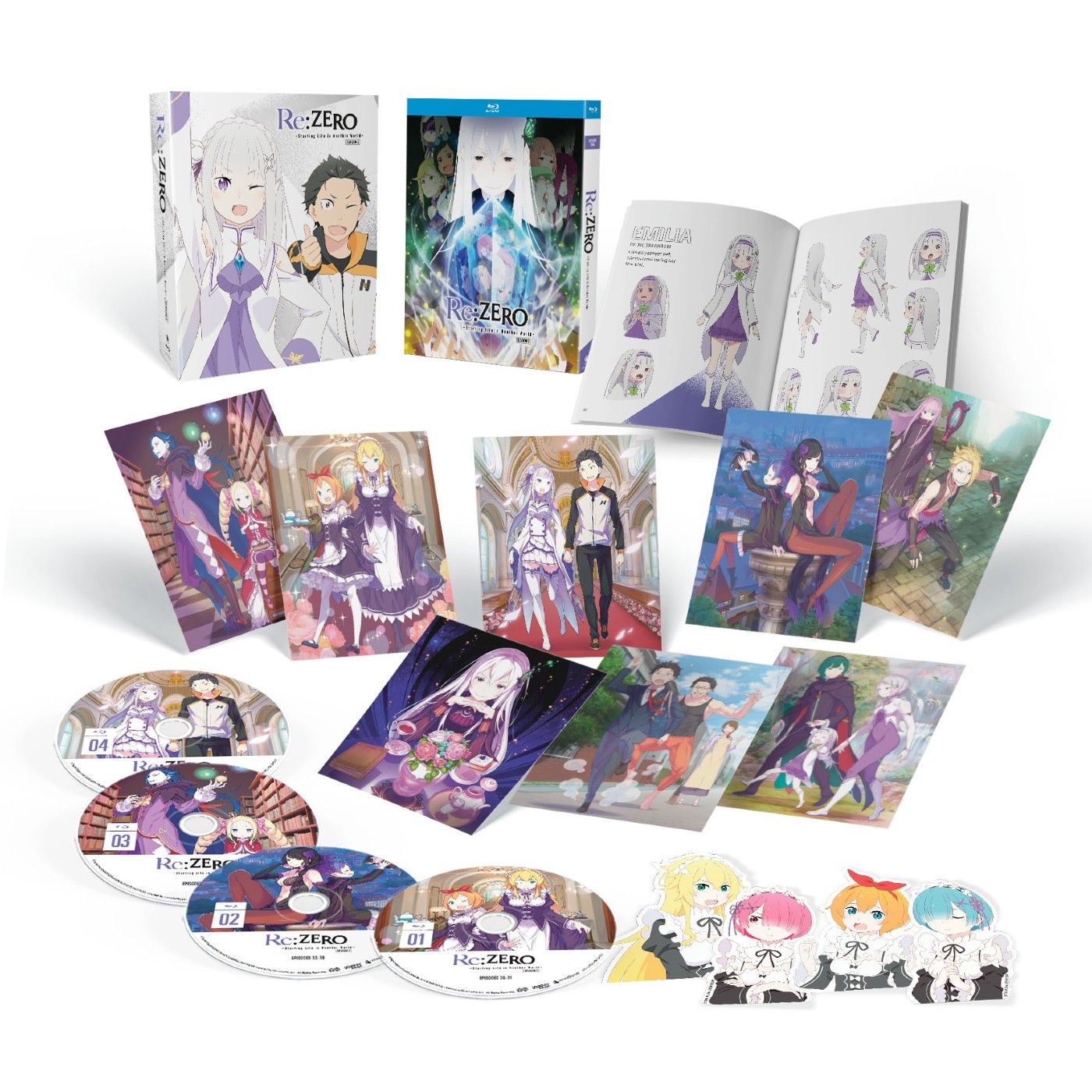 Ограниченное издание Re: Zero Life in Another World, 2-й сезон от Crunchyroll