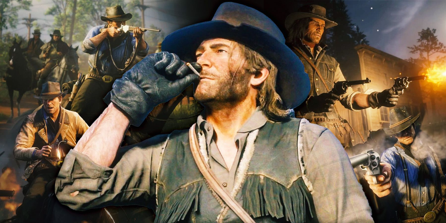 Red Dead Redemption 2 Arthur Morgan Smoking as one of Best Things to Do After Beating Game