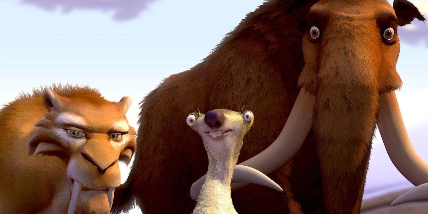 Diego, Sid, and Manfred in Ice Age