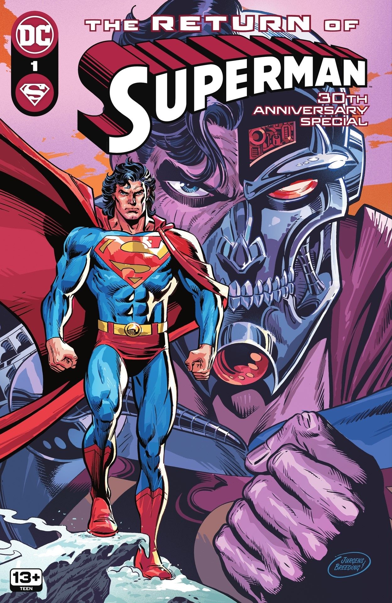 Return of Superman 30th Anniversary Special DC Comic Cover Art-1