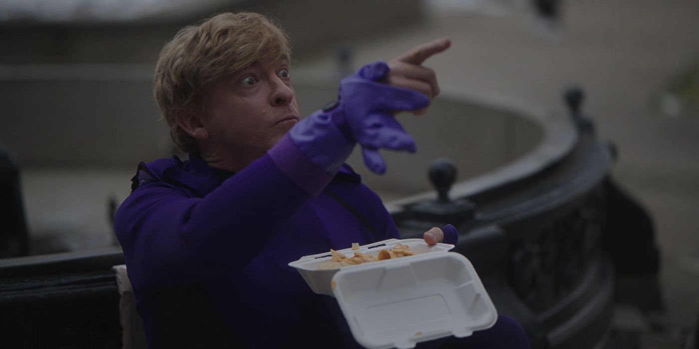 rhys darby as casper in relax i'm from the future