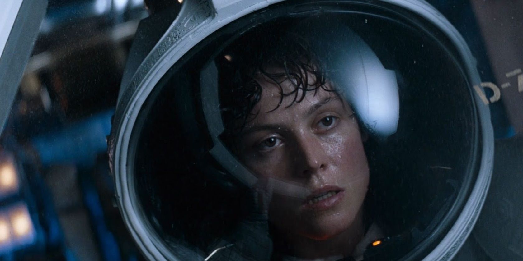 Ripley in a space suit in Alien