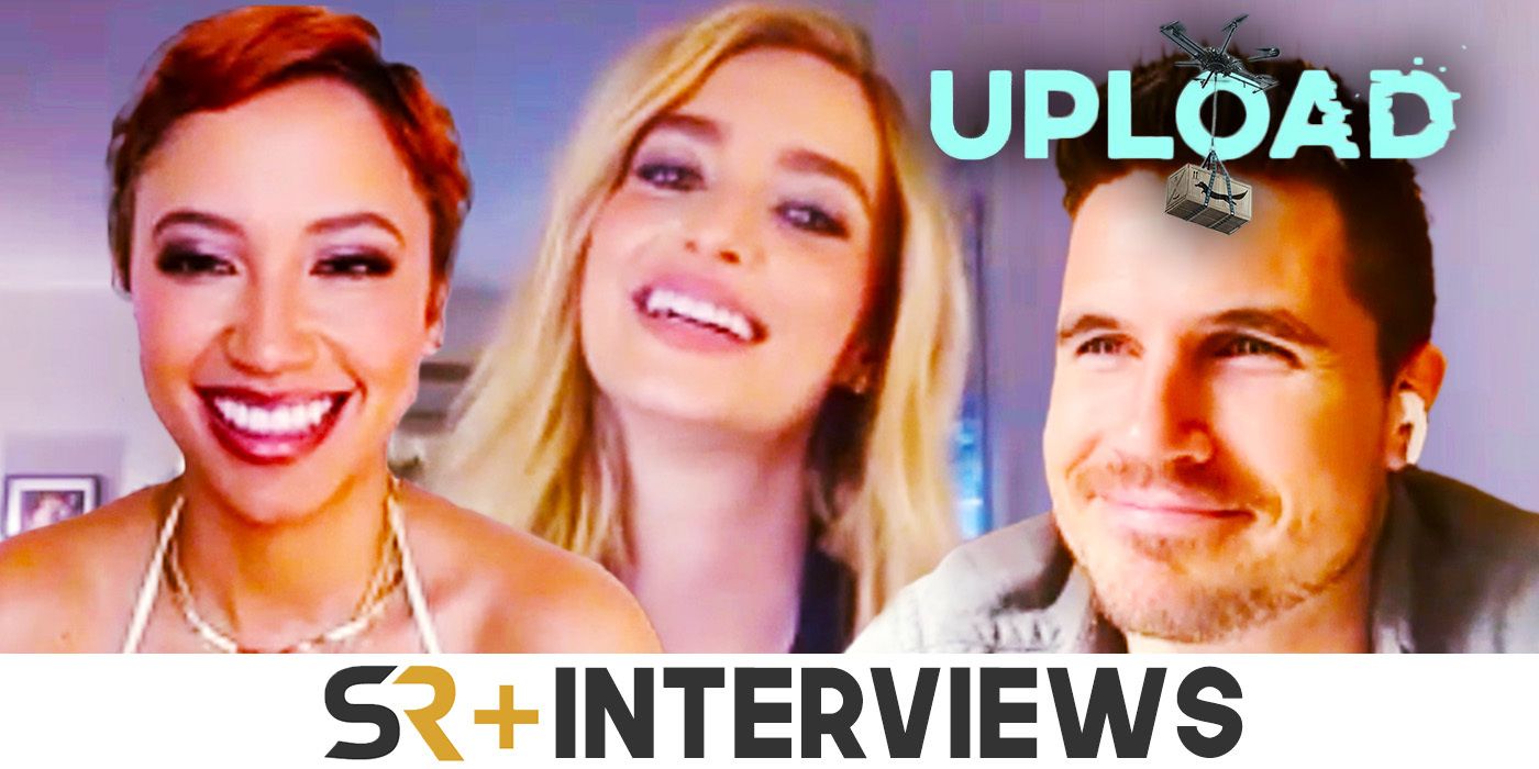 Upload Season 3 Interview: Robbie Amell, Andy Allo, & Allegra Edwards On The Unique Love Square