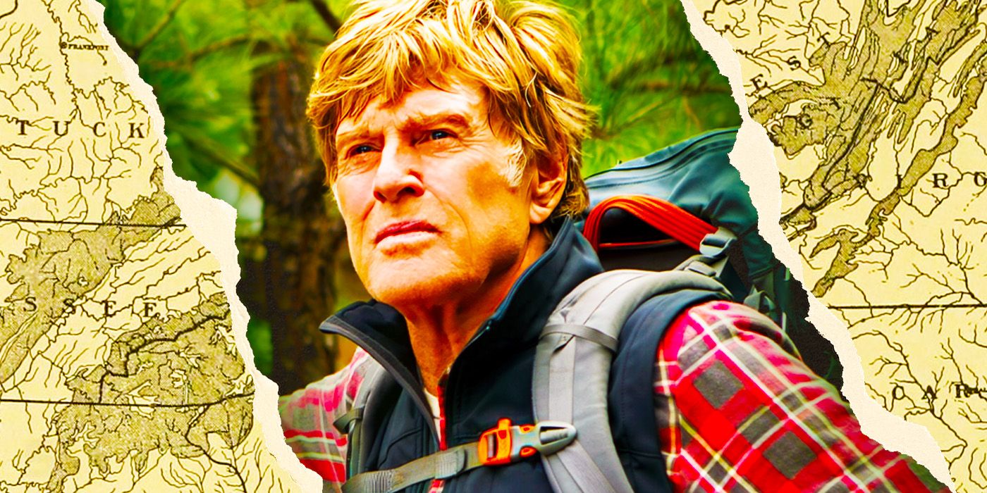 Robert Redford as Bill Bryson in A Walk In The Woods