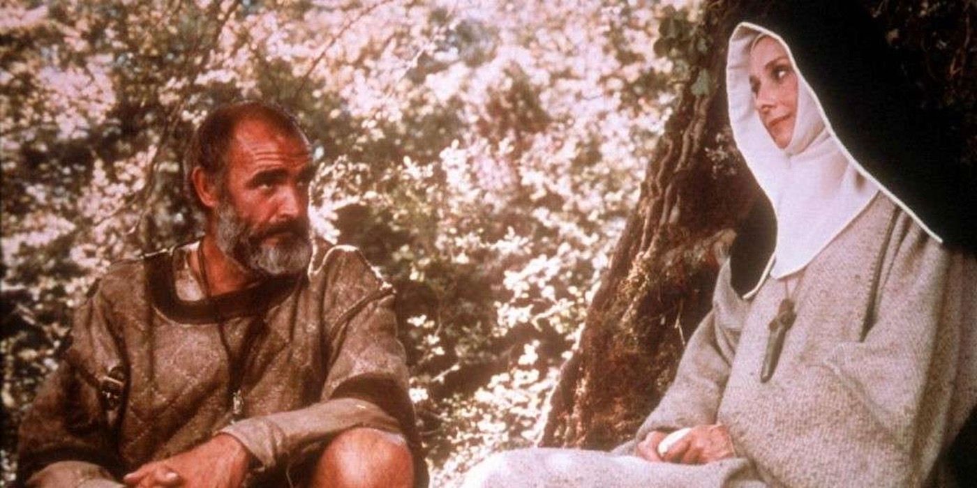 sean connery and Audrey Hepburn in Robin and Marian