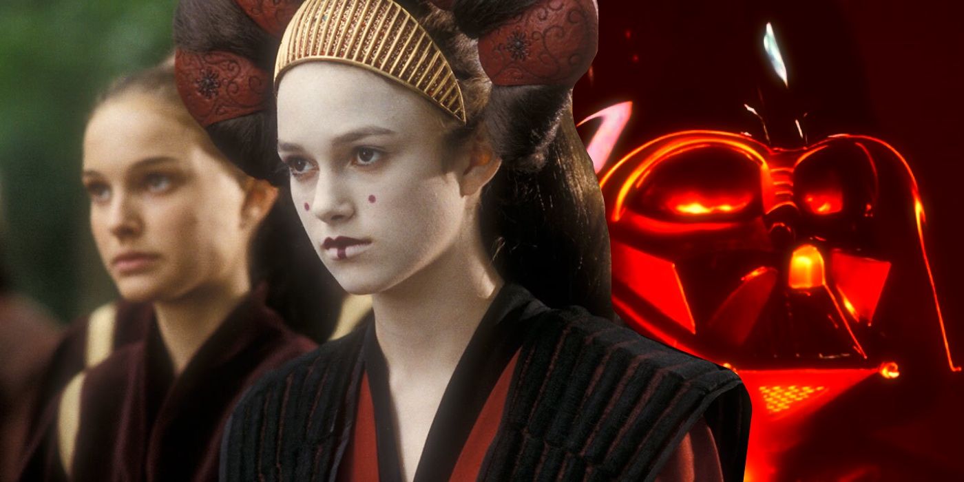 Sabe Keira Knightly in Star Wars With Padme and Darth Vader