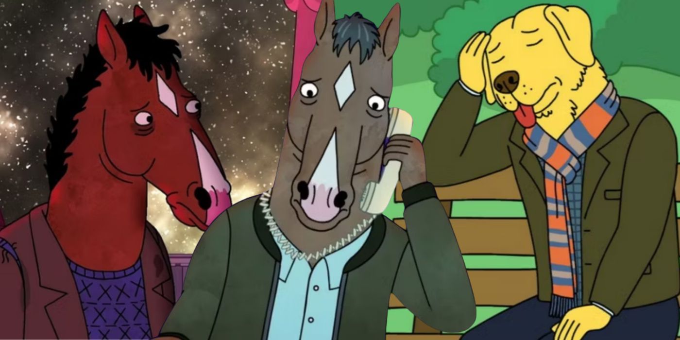 BOJACK HORSEMAN, from left: Mr. Peanut Butter (voice Paul F