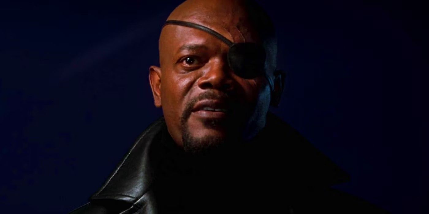 Samuel L Jackson appearing at the end of Iron Man as Nick Fury