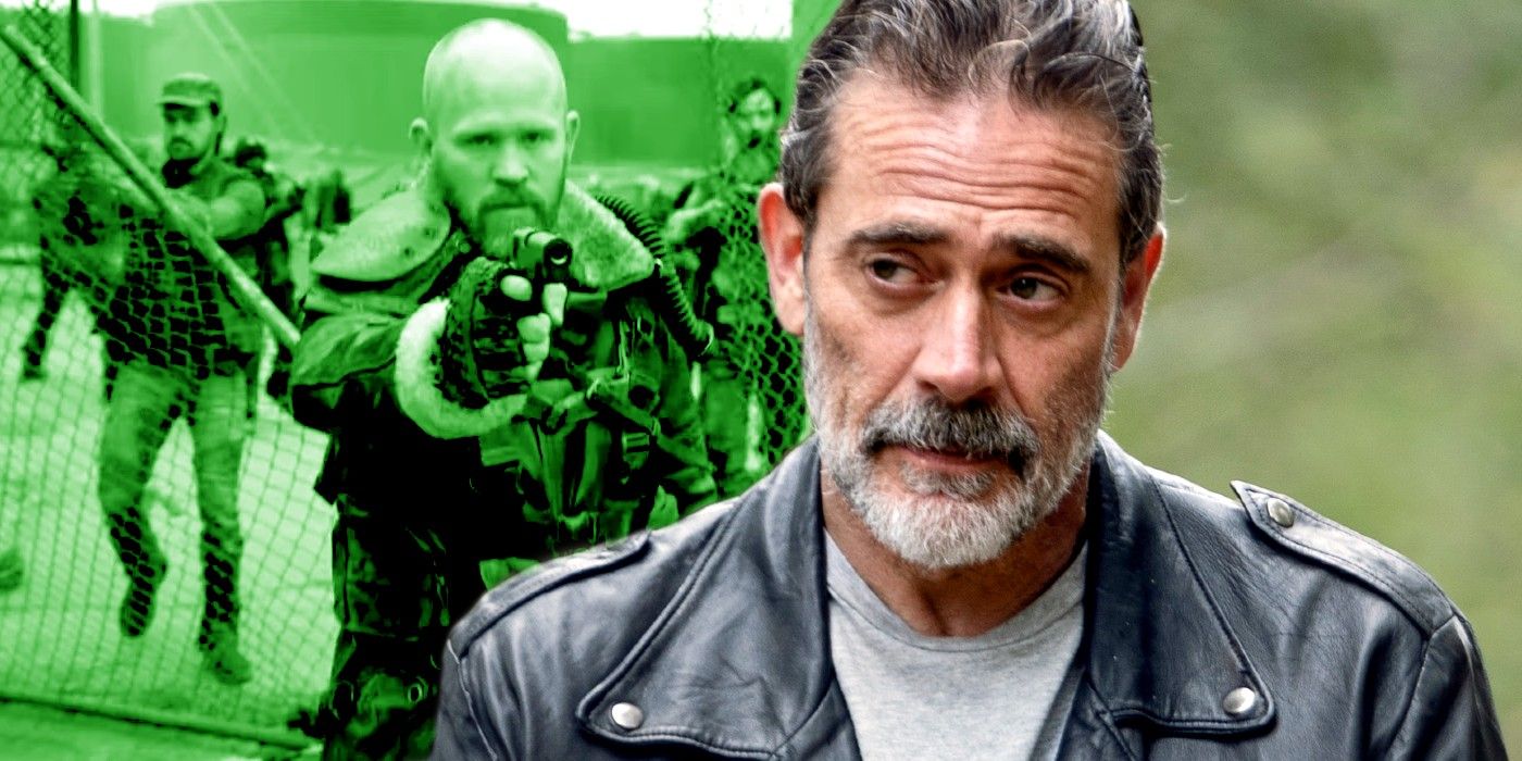 Sanctuary villain in Fear and Jeffrey Dean Morgan as Negan in Walking Dead