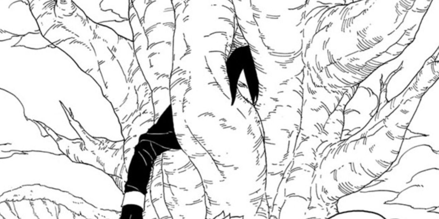 Sasuke is stuck in a tree