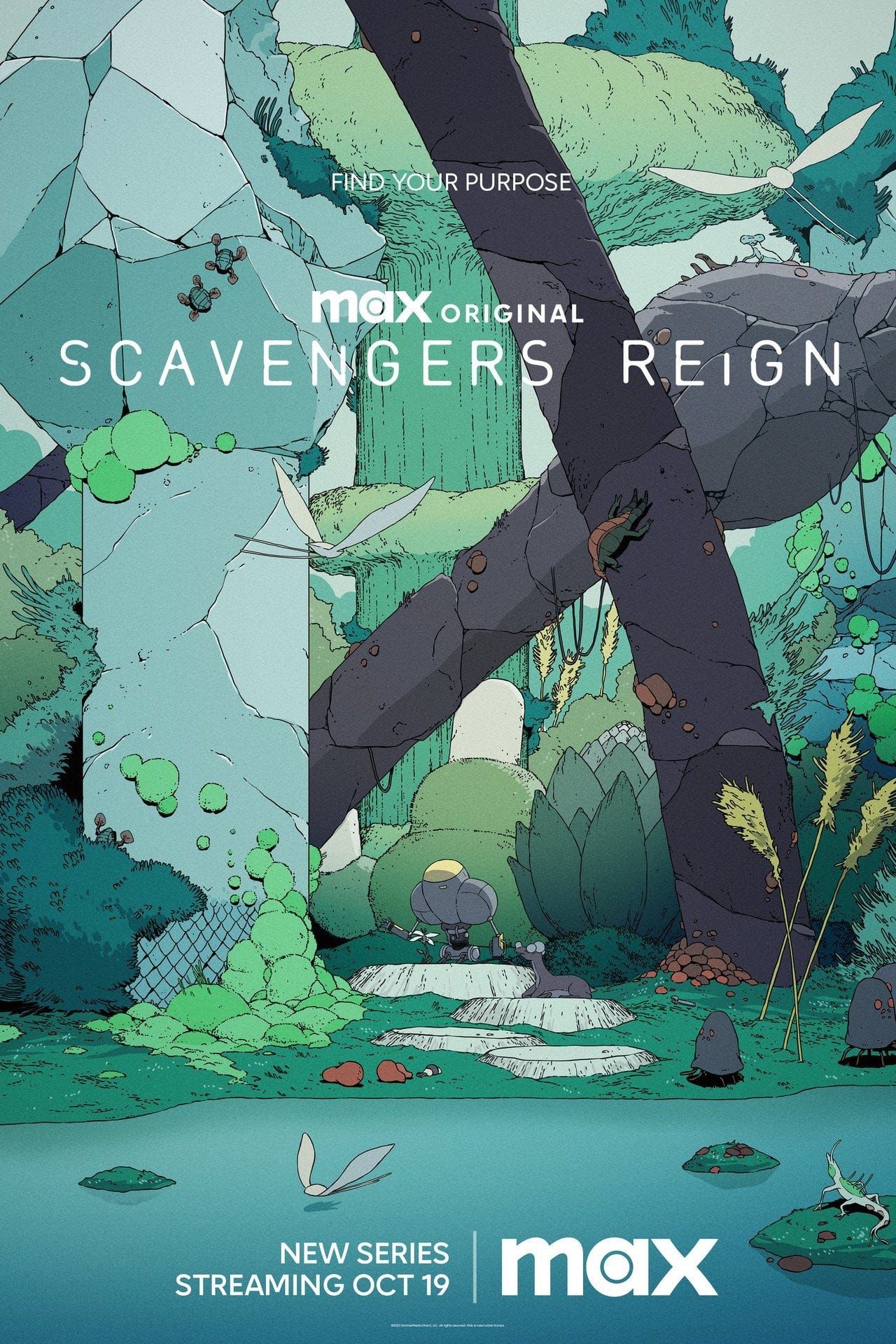 Scavengers Reign MAX TV Poster
