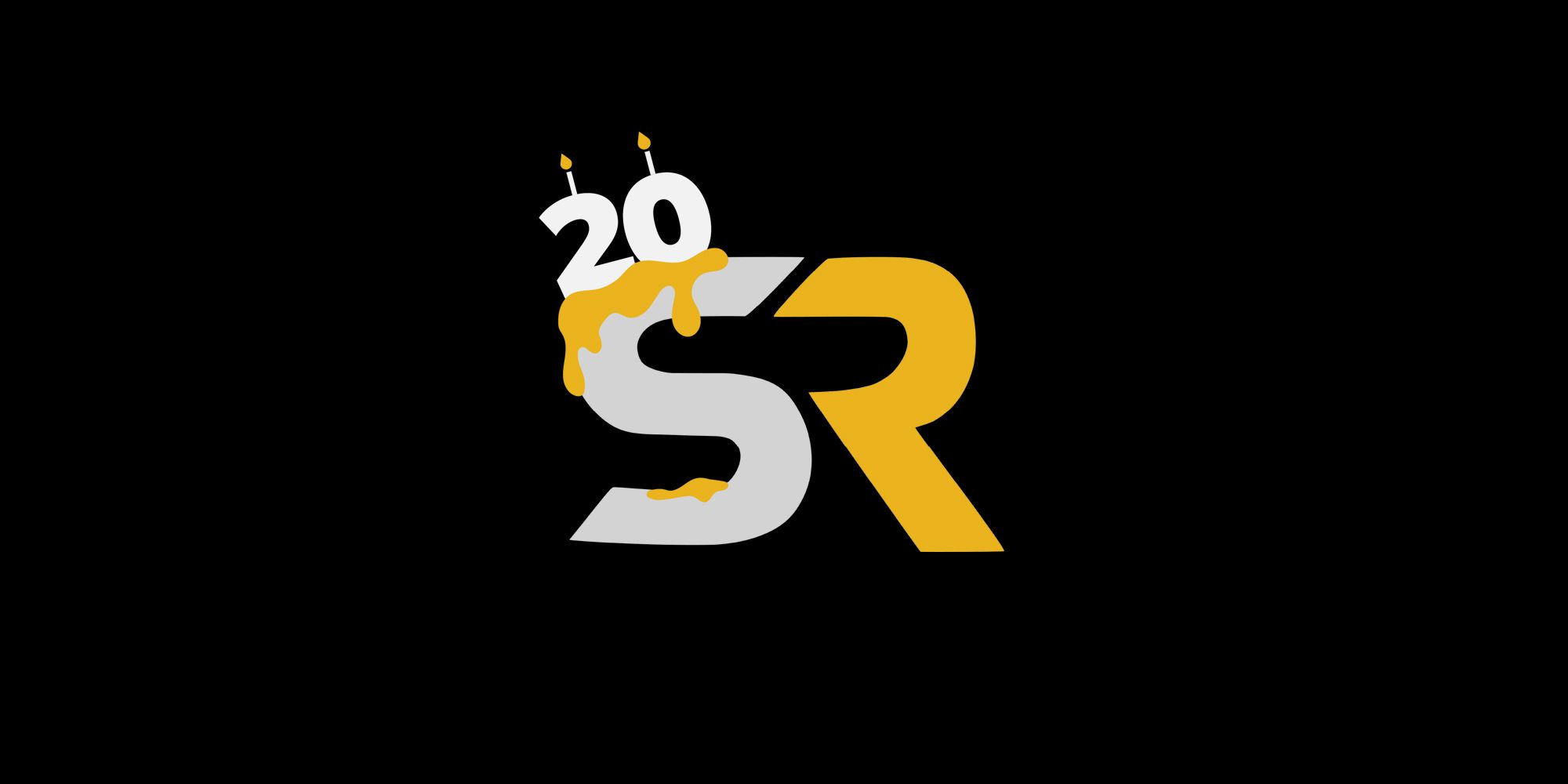 Screen Rant 20th Anniversary Cake Logo