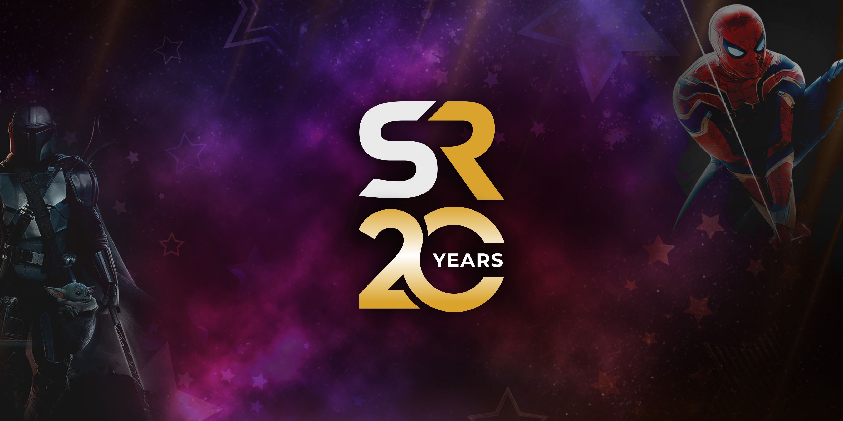 Screen Rant SR 20th Anniversary Celebrity Video Header