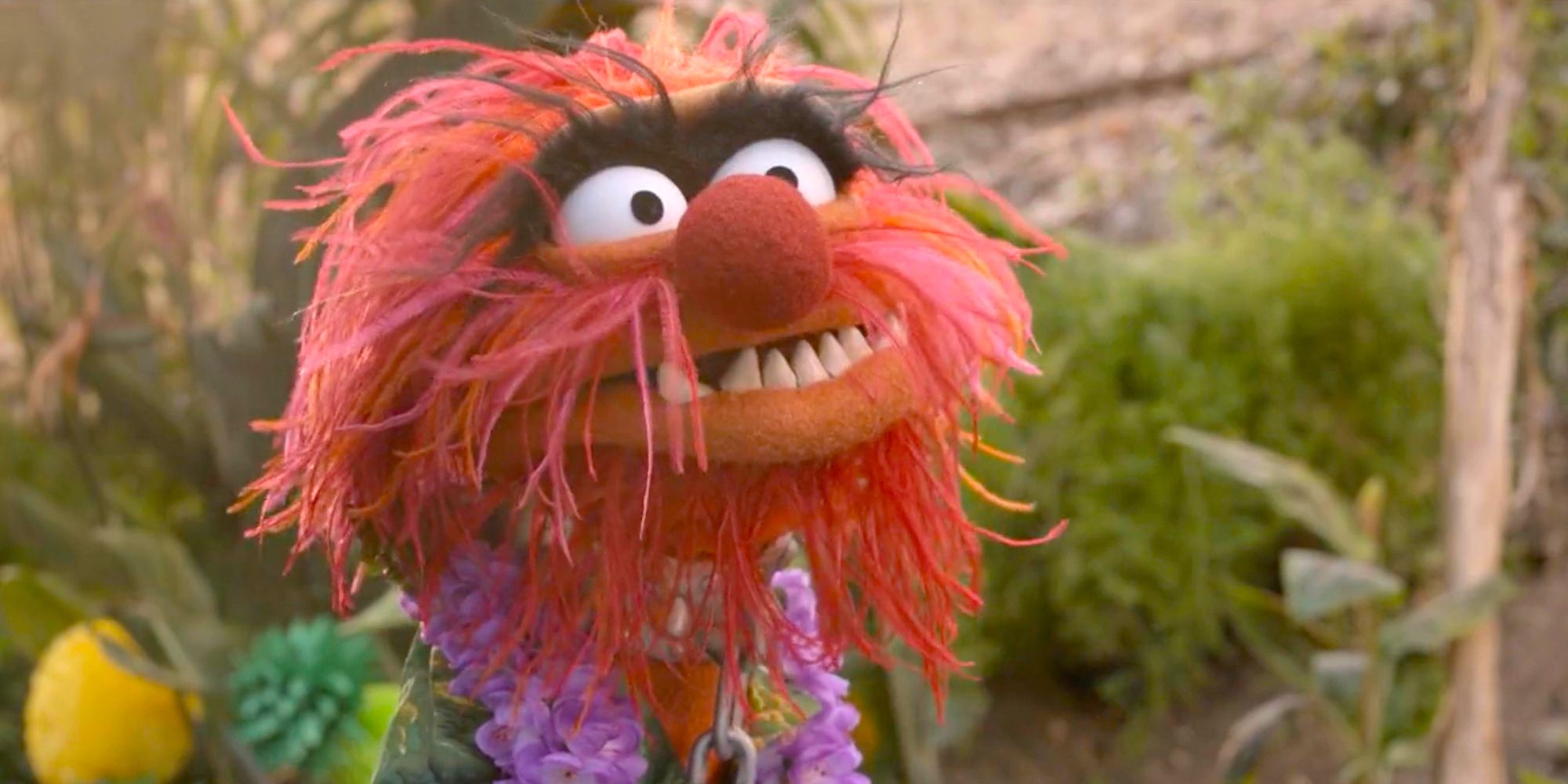 Animal parecendo confuso no episódio 2 de The Muppets Mayhem