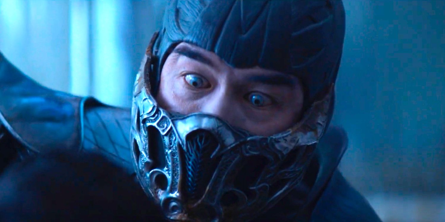 Sub Zero fighting Cole Young in Mortal Kombat 2021 movie