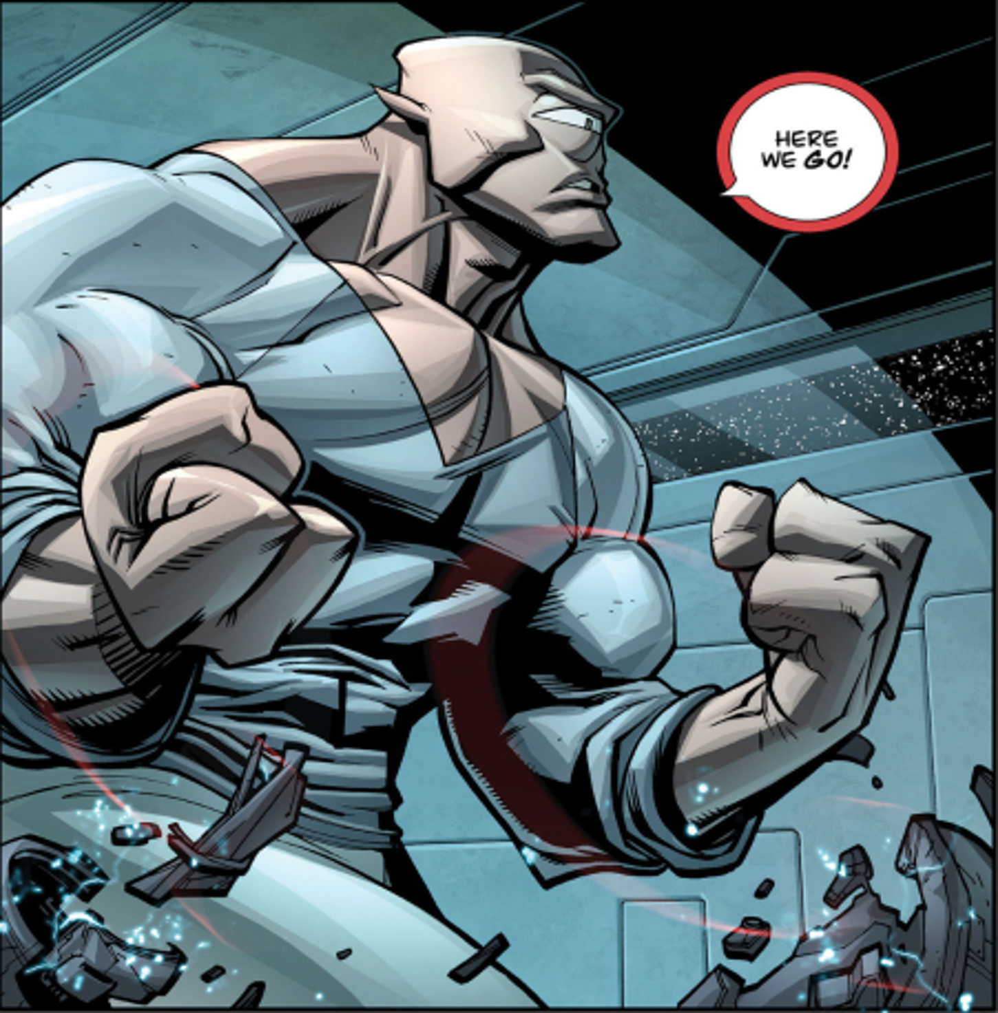 Invincible #55, Allen the Alien &ldquo;Here we go&rdquo;