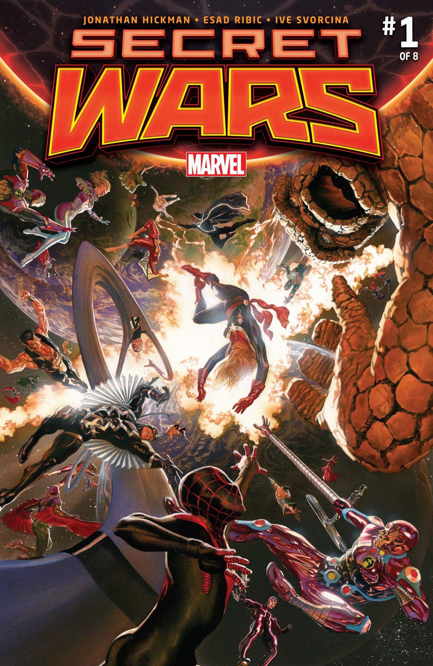 Cover for Secret Wars (2015) #1