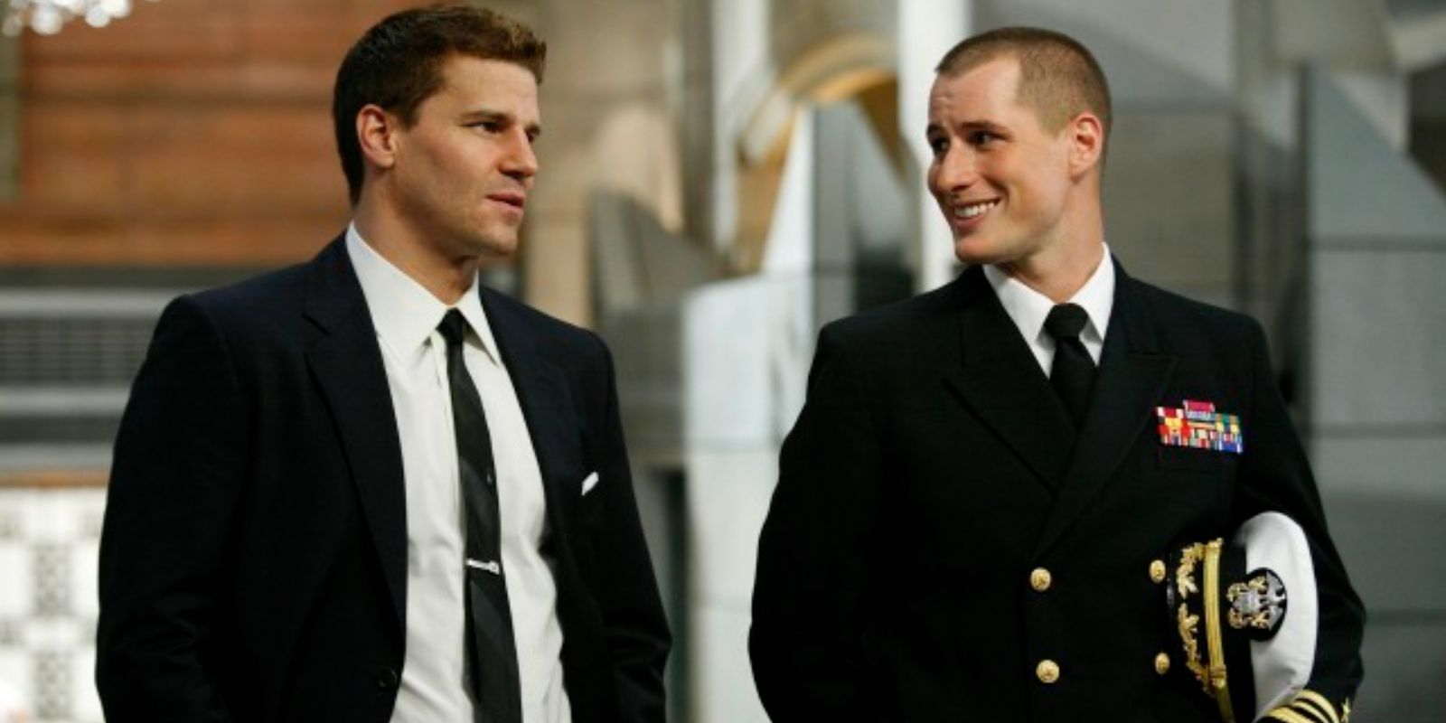 Seeley and Jared Booth in Bones