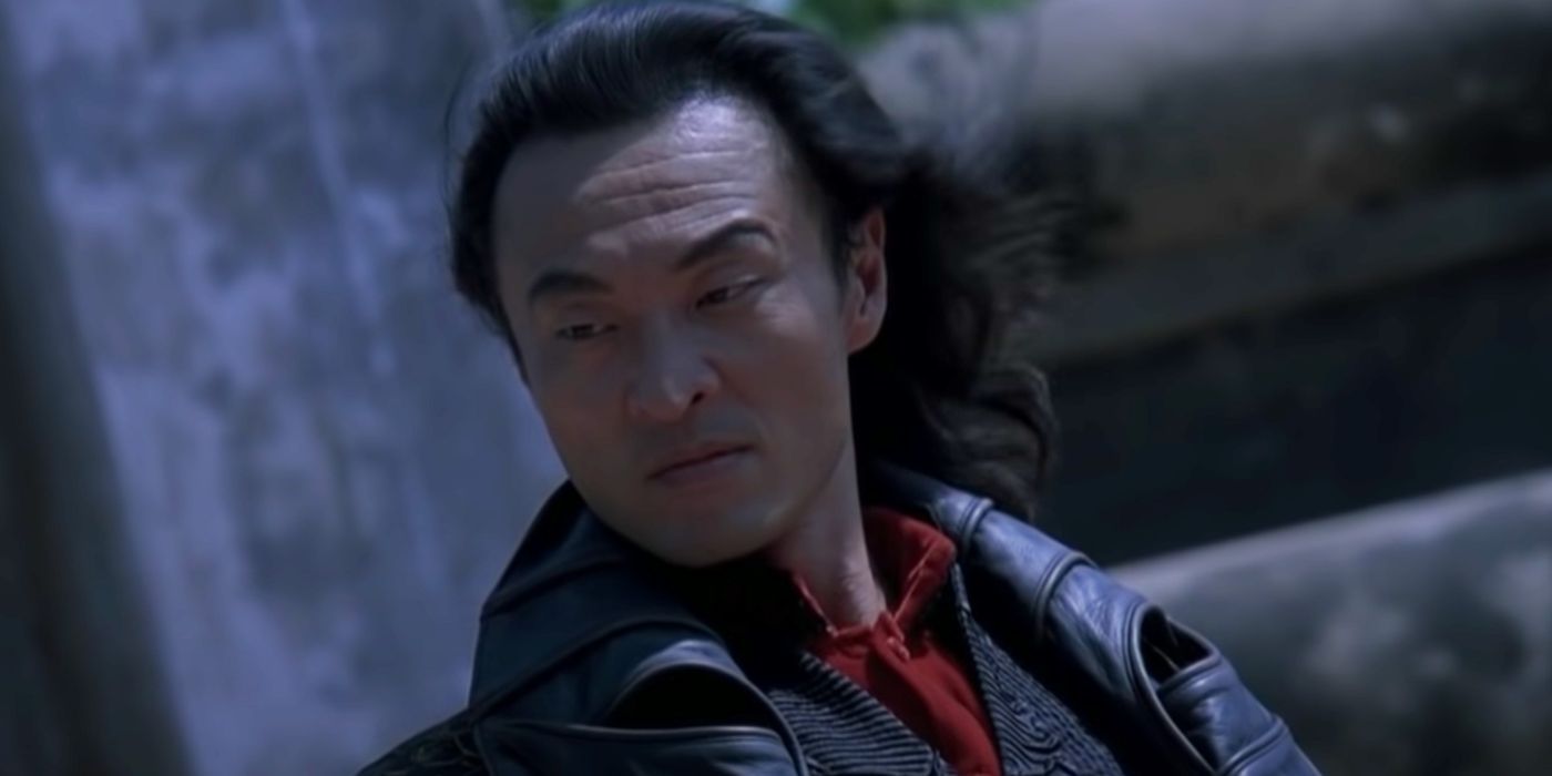 Closeup of Cary Hiroyuki-Tagawa as Shang Tsung in Mortal Kombat (1995)