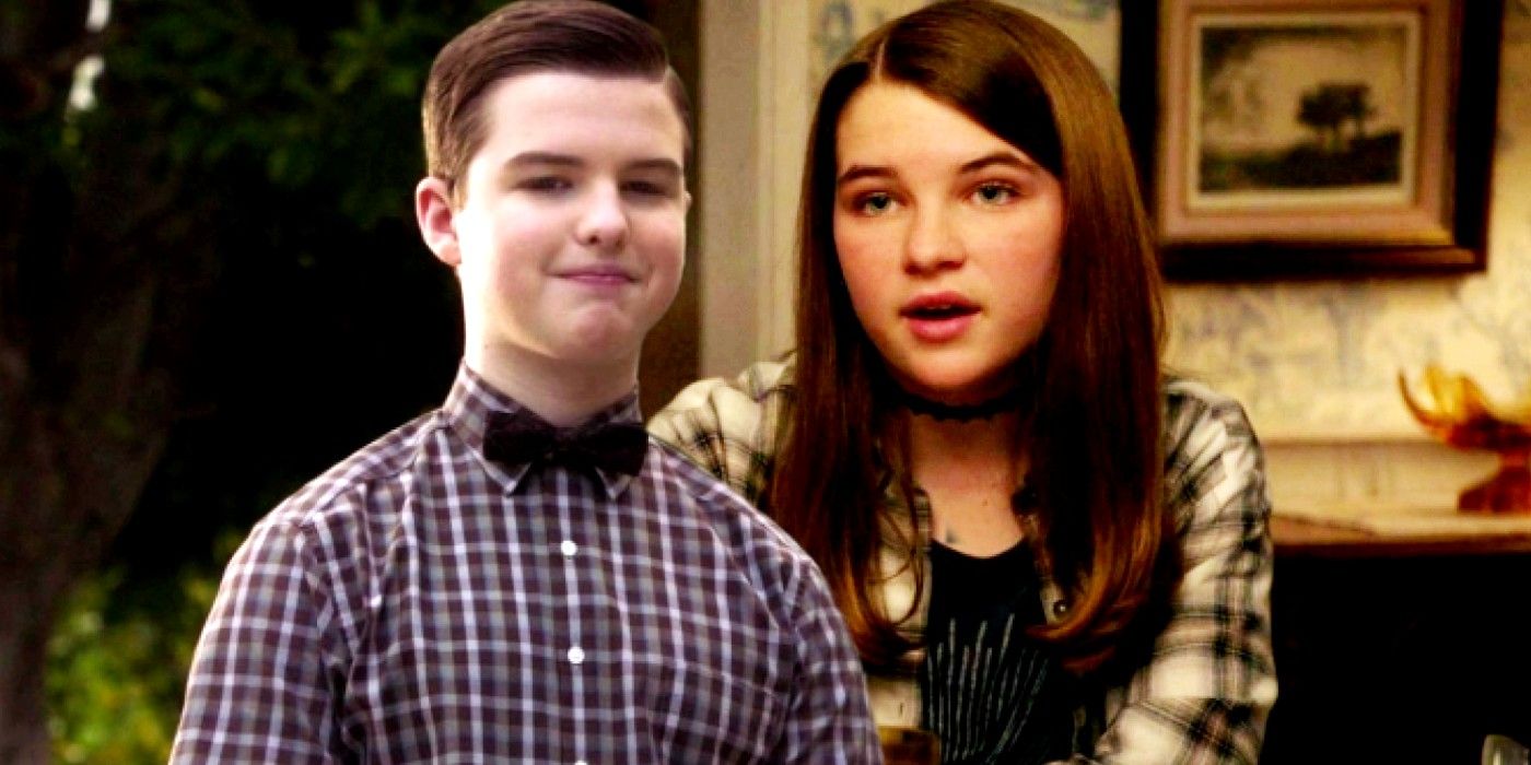 Sheldon and Missy in Young Sheldon season 6