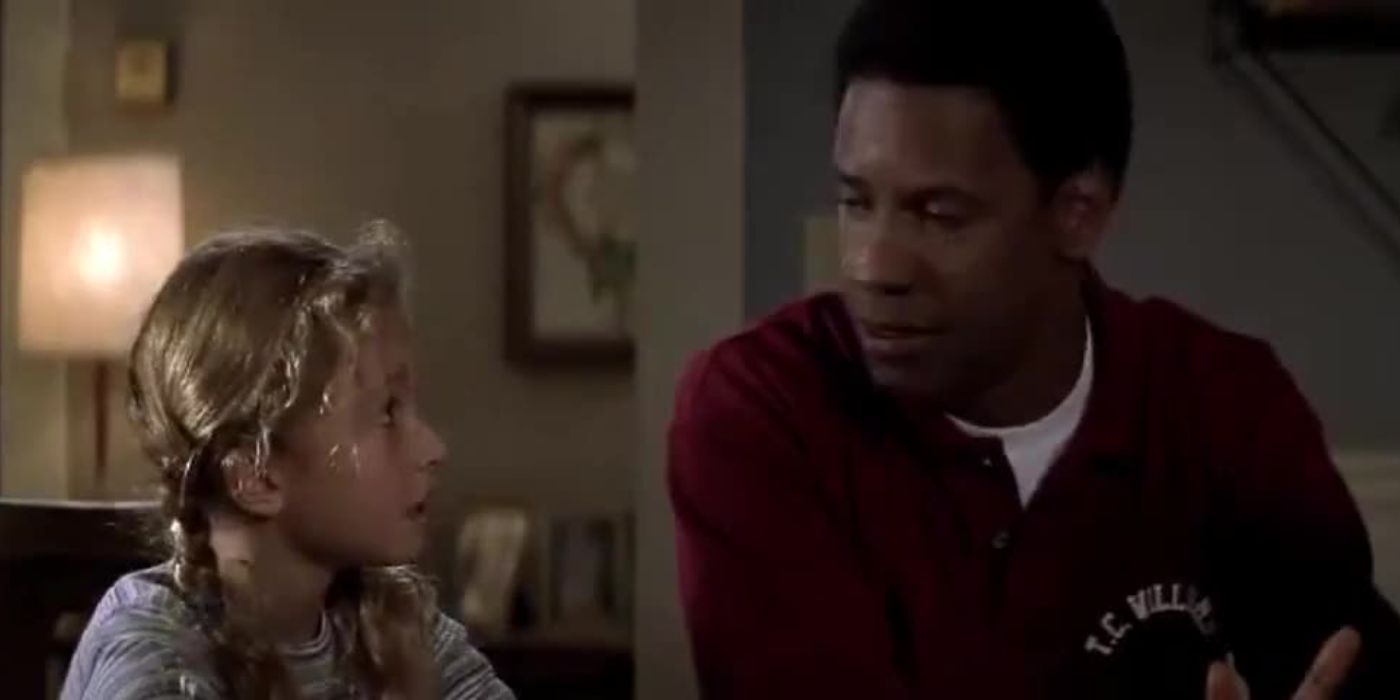 Sheryl talking to Coach Boone in Remember the Titans.