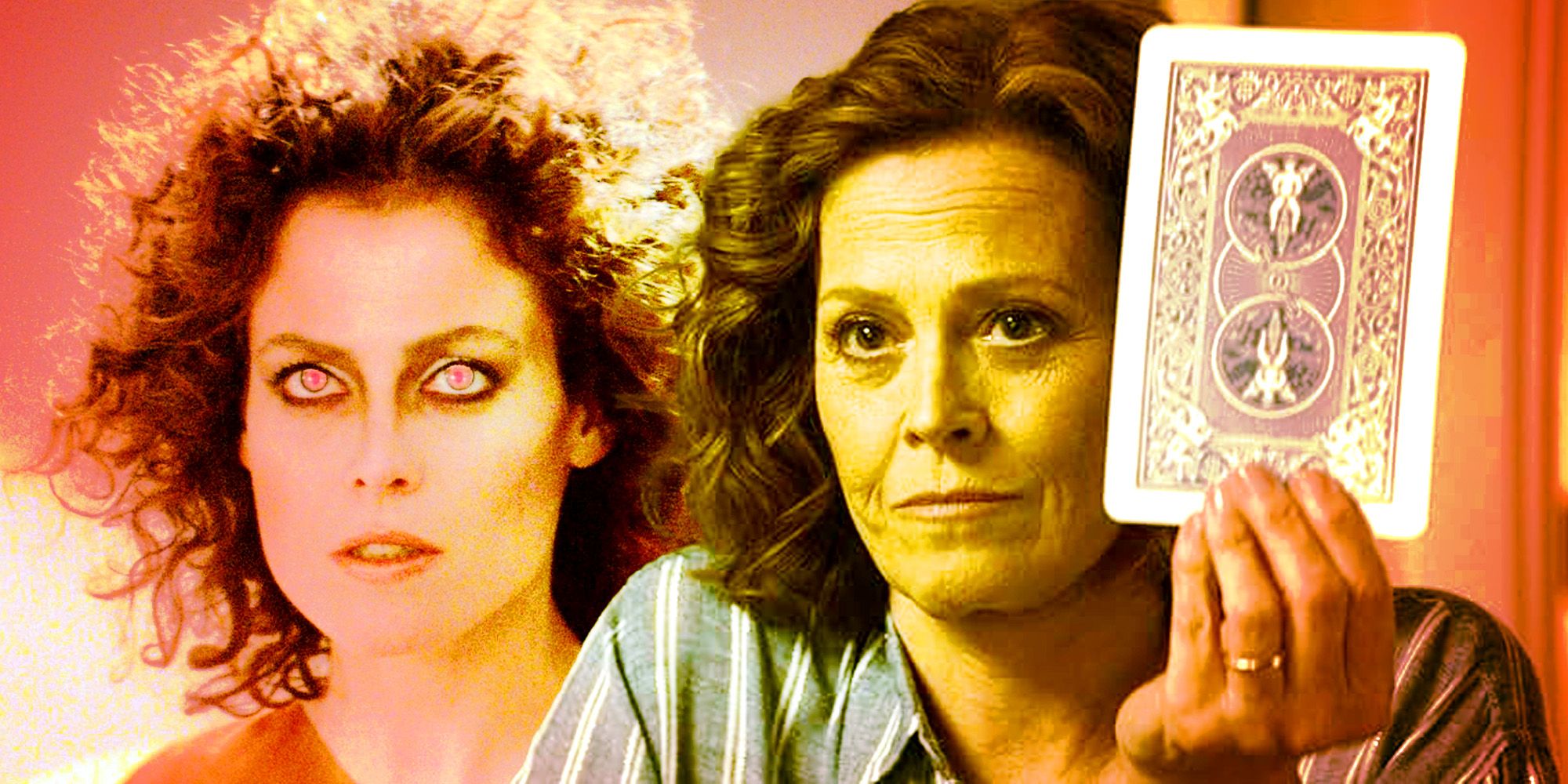 Sigourney Weaver in Ghostbusters and cameo in Afterlife