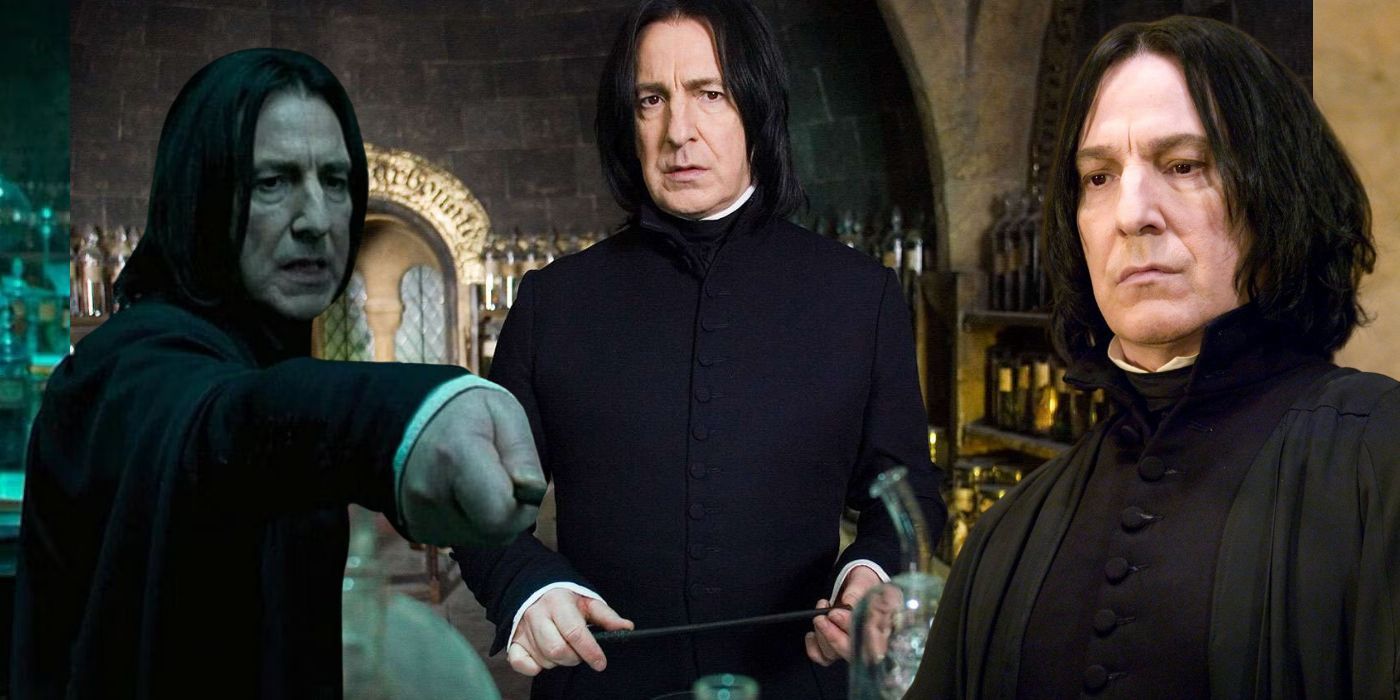 Snape in Harry Potter.