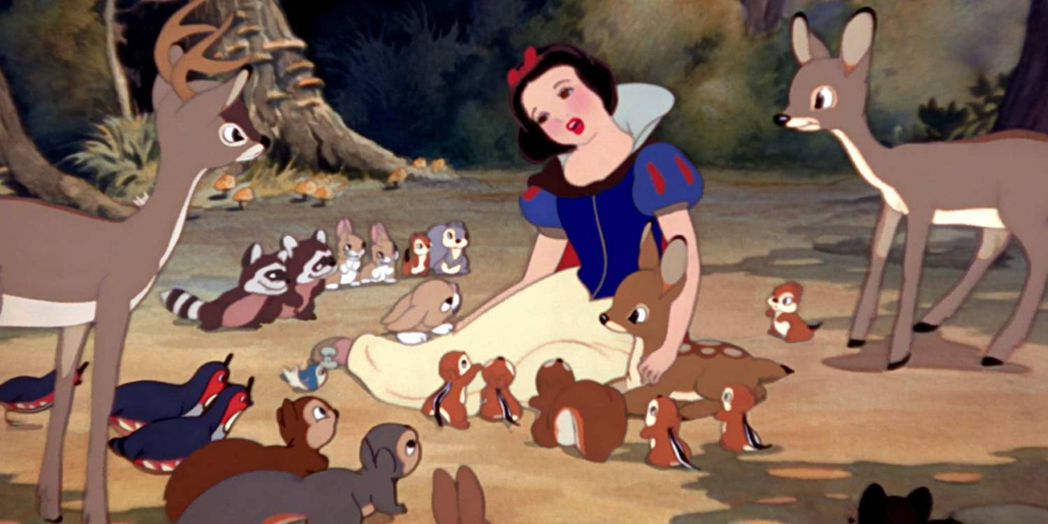 8 vezes em que as princesas da Disney receberam um desenvolvimento pobre 1 Cena de Branca de Neve e os Sete Anões (Reprodução)