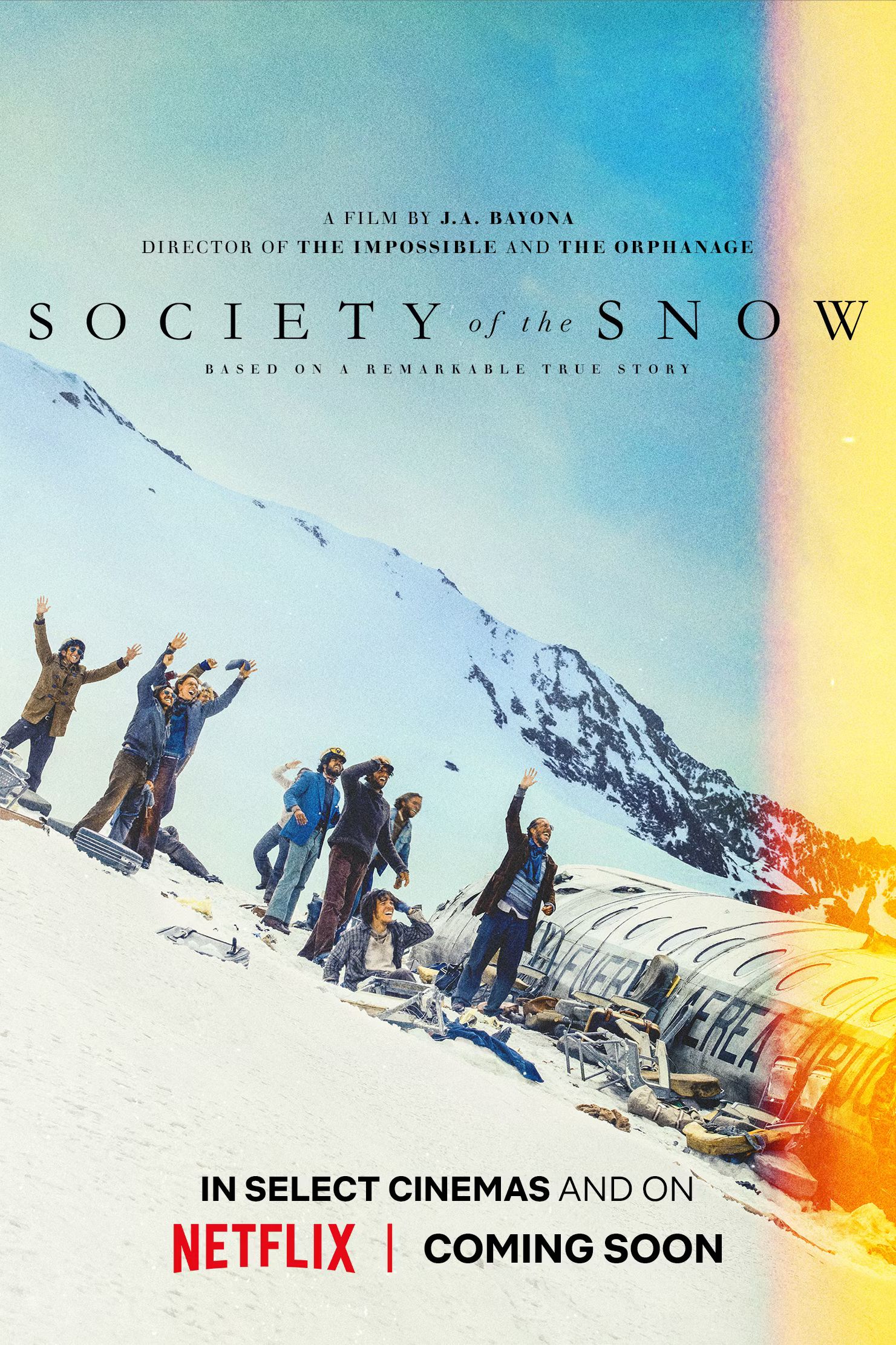 Society of the Snow Netflix Movie Poster