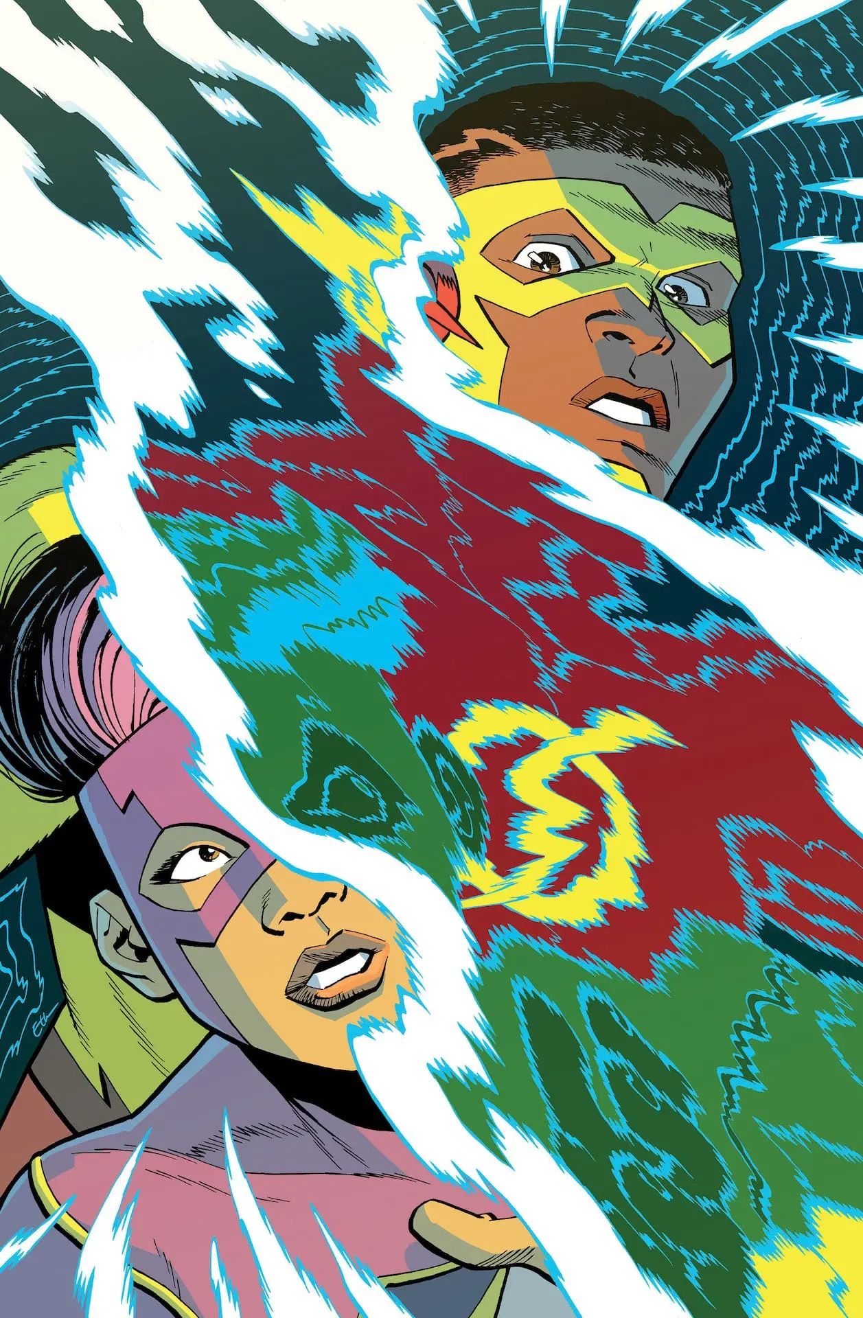 Speed Force 2 Cover Kid Flash Avery DC