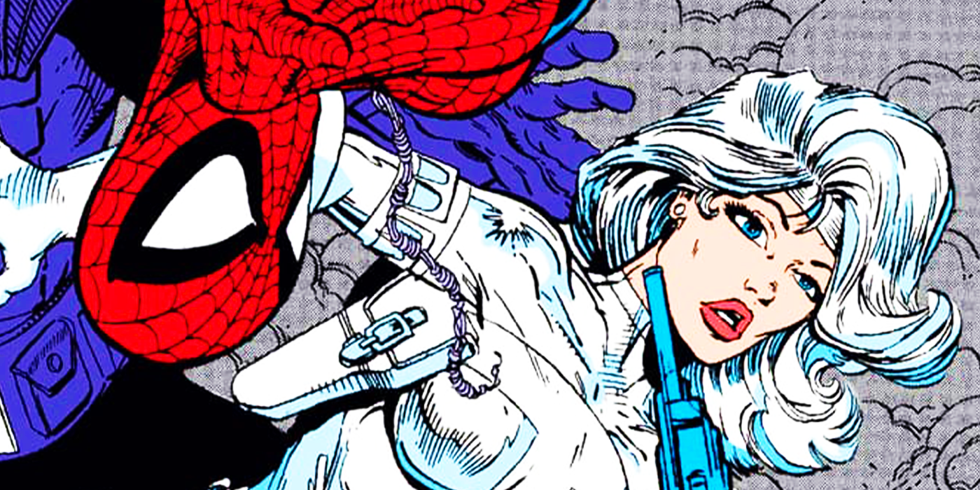 Spider-Man with Silver Sable in Marvel Comics