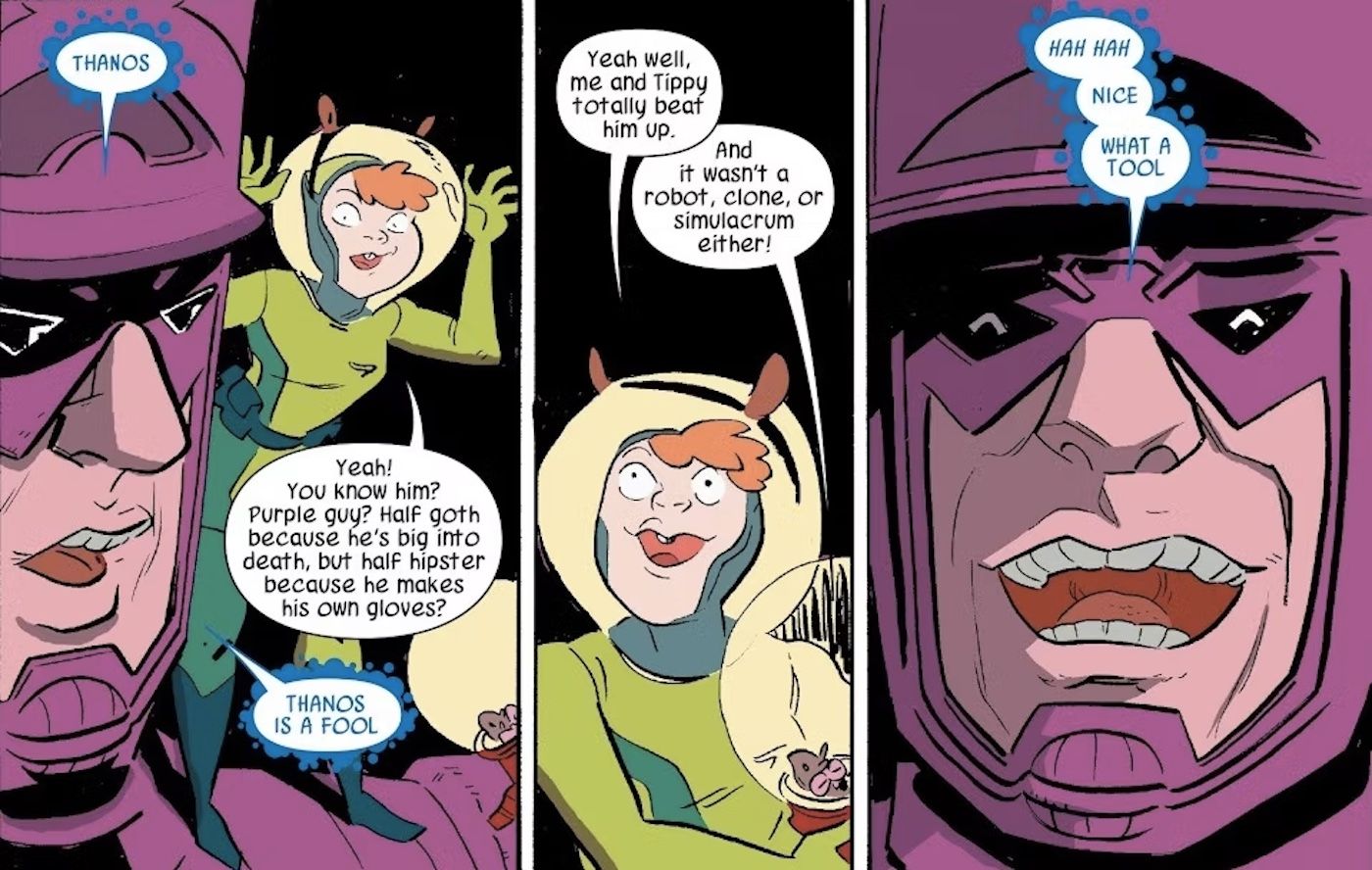 Squirrel girl and Galactus