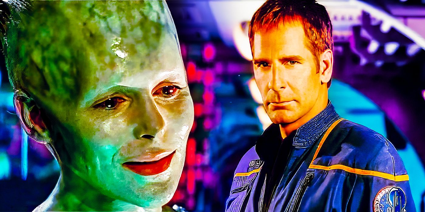 The Borg Queen and Captain Jonathan Archer