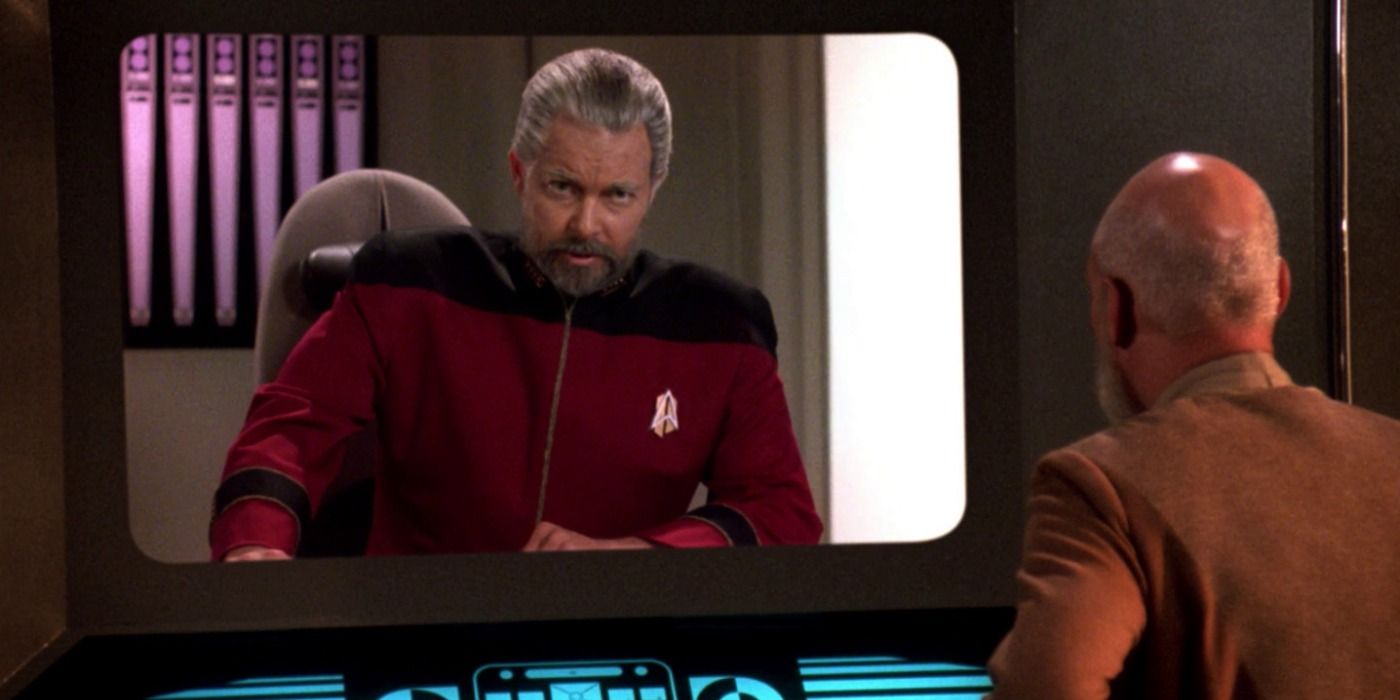 Star Trek TNG All Good Things Admiral Riker Picard