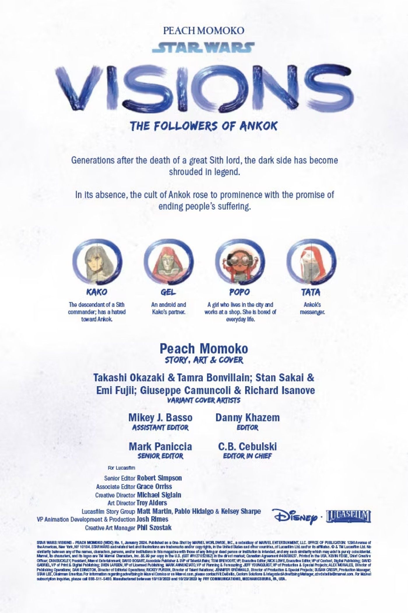 star wars visions 1 preview credits