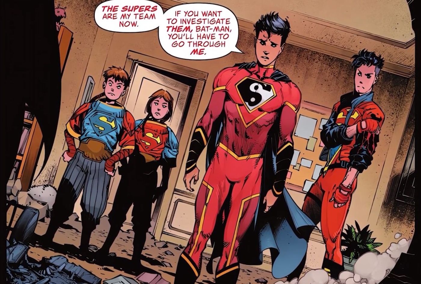 Super-Man Joins the Super-Family DC