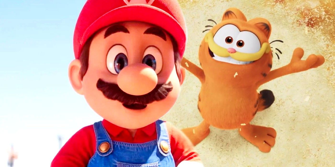 Super Mario and Garfield