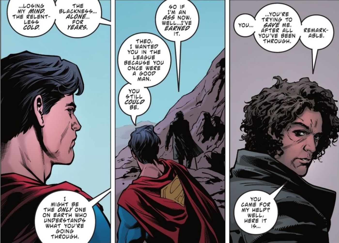 Superman Believes in Black Adam DC