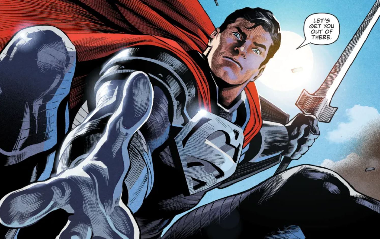 Llama De Superman Red Alert: Superman Now Has An Epic Way To