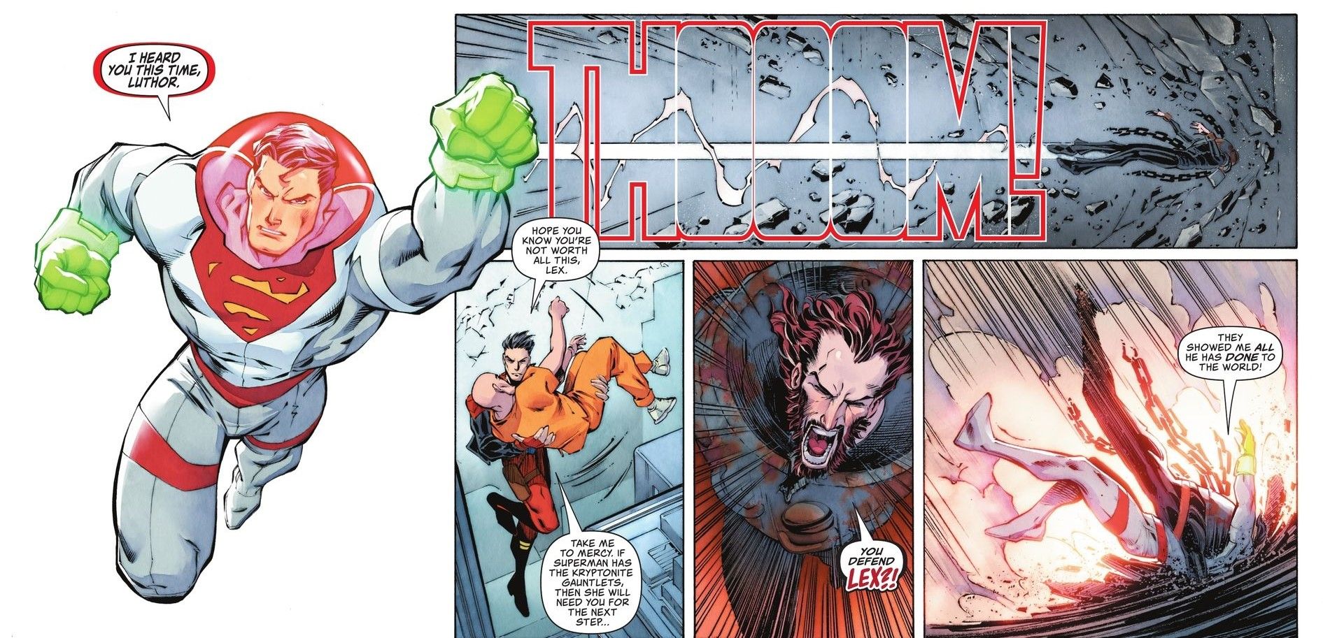 Superman Kryptonite Gauntlets DC