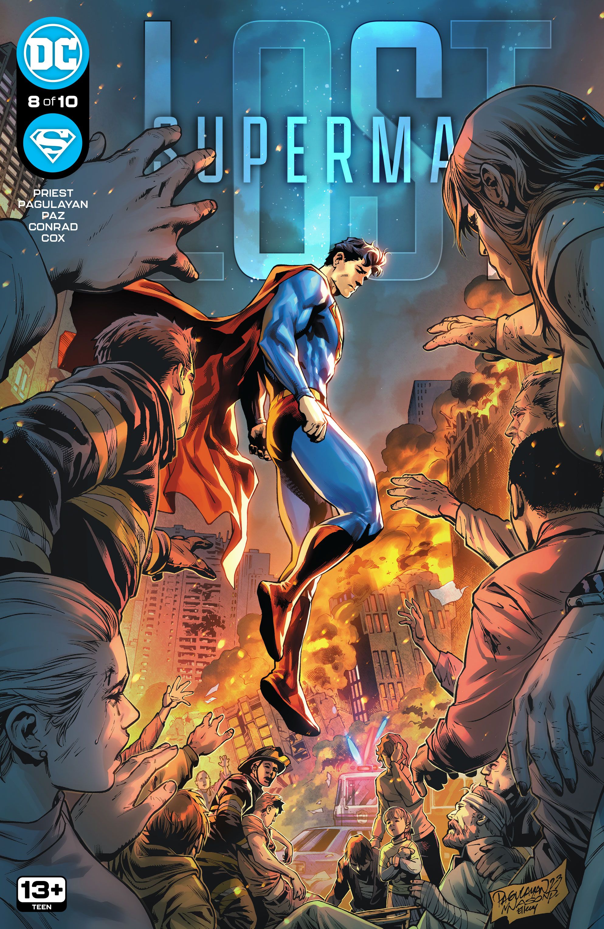 Superman Cover Art Recreates Iconic Batman v Superman Moment