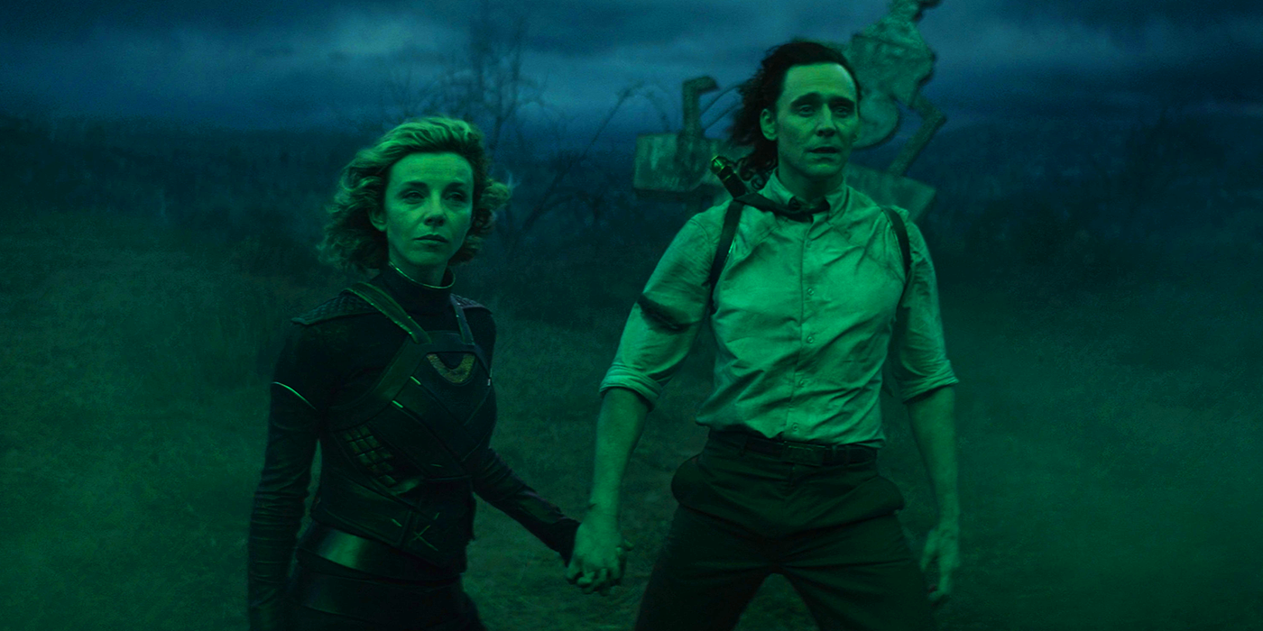 Sylvie and Loki enchanting Alioth in Loki season 1
