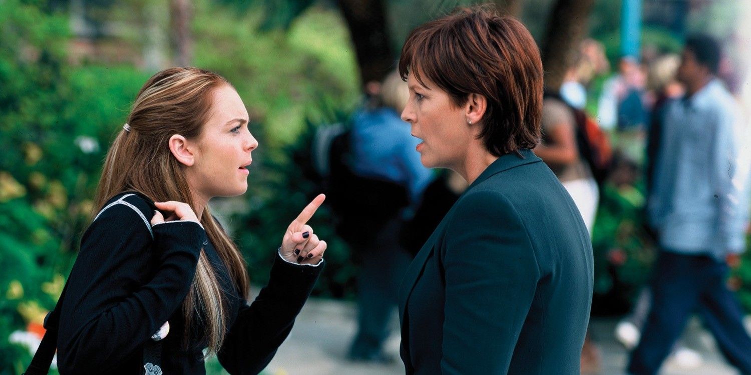 Anna Coleman pointing her finger at Tess in from Freaky Friday
