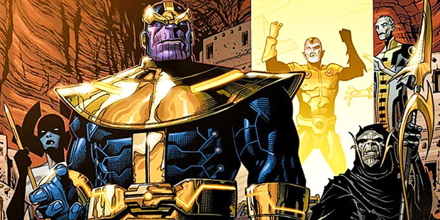 Thanos and the Black Order in Jonathan Hickman&rsquo;s Infinity