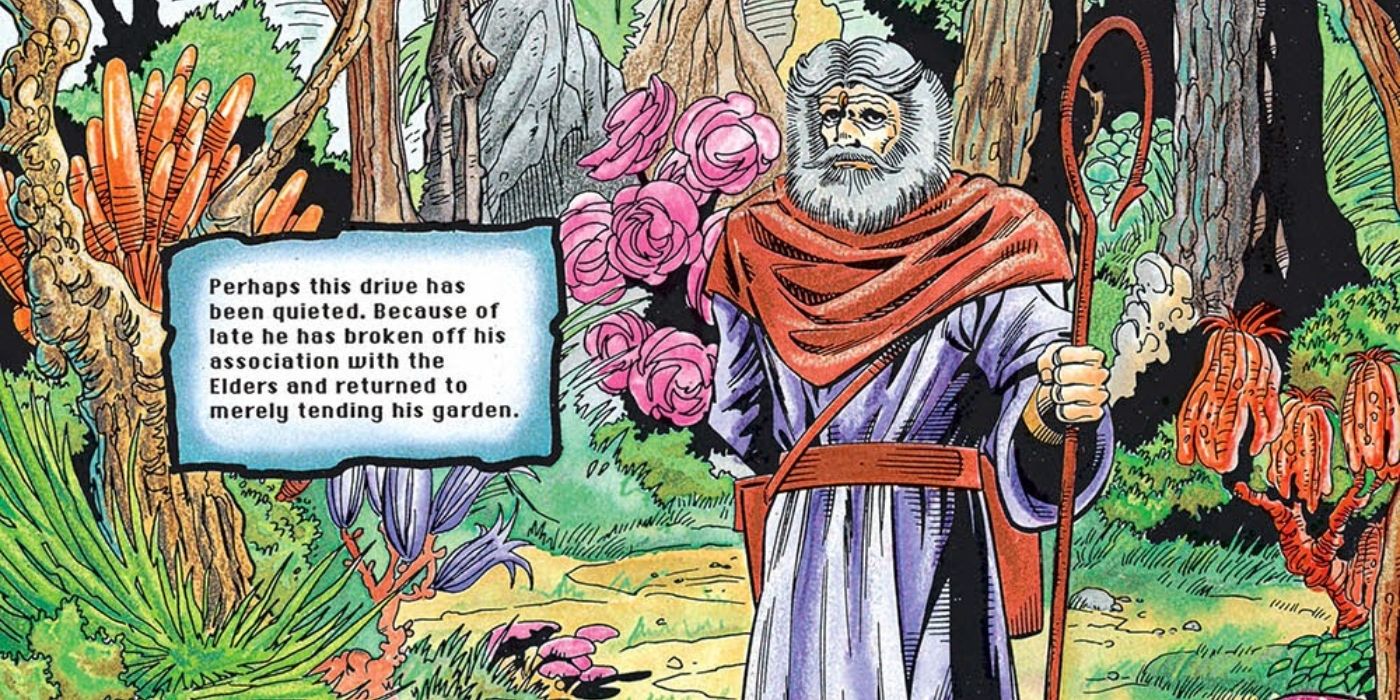 1 of Marvel Comics' Elders of the Universe, the Gardener.