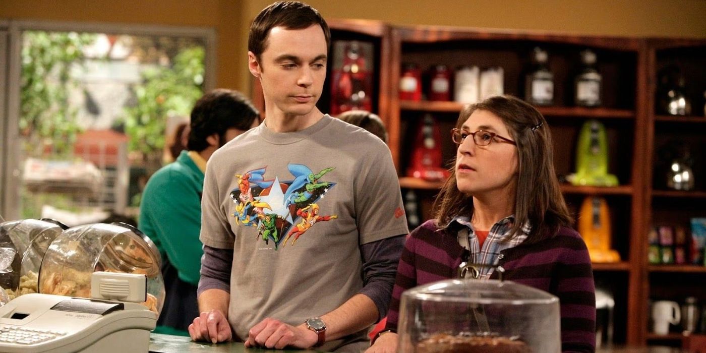 Sheldon and Amy's first meeting in The Big Bang Theory season 3 finale